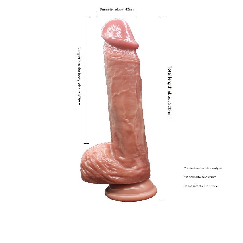 8 Inch Automatic Thrusting Vibrating Dildo