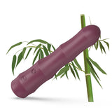 Load image into Gallery viewer, Bamboo Purple Vibrating Vagina  Discreet Wand Massager