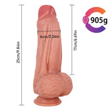 Load image into Gallery viewer, 10 Inch Strap On Dildo Silicone Big