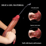 Charger l&#39;image dans la galerie, 8 Inch Silicone Dildo Strap On Ejaculating
