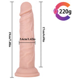Load image into Gallery viewer, Silicone Anal Dildo 7.5 Inch Strap On Beginner