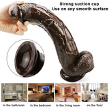 Laden Sie das Bild in den Galerie-Viewer, 12 inch big head coffee dildo