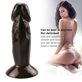 Charger l&#39;image dans la galerie, Short rough coffee dildo