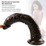 Laden Sie das Bild in den Galerie-Viewer, 8 Inch small straight coffee dildo