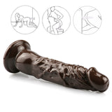 Charger l&#39;image dans la galerie, 8 Inch coffee dildo