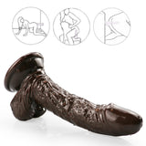 Charger l&#39;image dans la galerie, Coffee curved dildo