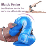 Laden Sie das Bild in den Galerie-Viewer, 7 Inch Blue Silicone Dildo