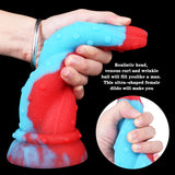 Charger l&#39;image dans la galerie, Two Color Silicone Octopus Dildo