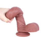Charger l&#39;image dans la galerie, Heart Dildo Textured With Strap On
