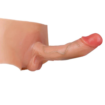 9 Zoll tragbares realistisches großes Dildo Höschen