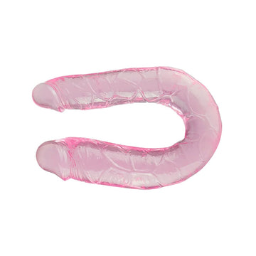 Baile dubbele kristal TPR Jelly realistische dildo