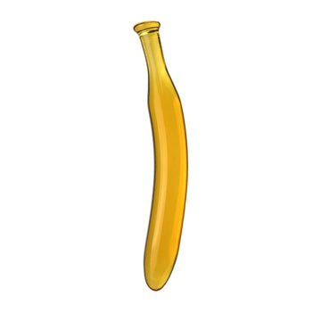 Banana Glass Discreet Dildo Sword With Handle
