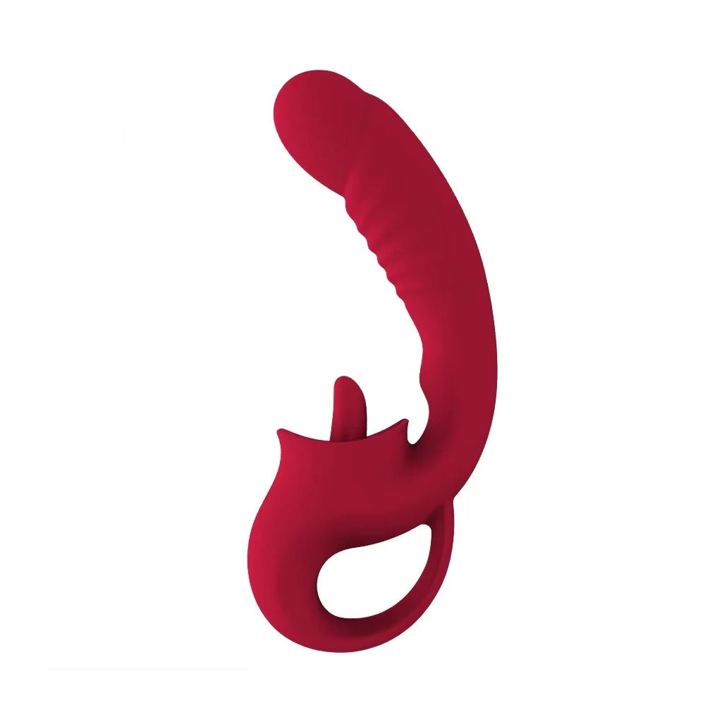Clit Monster Tongue Female Dildo Vibrator