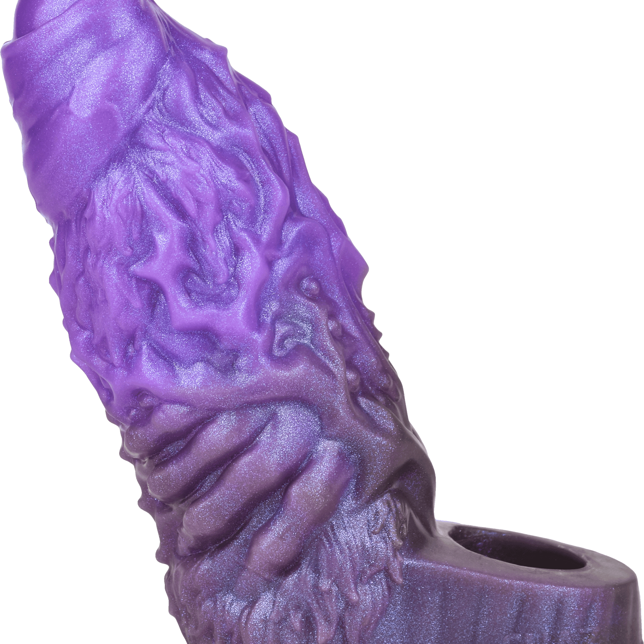 5 Inch Purple Fantasy Dragon Penis Sleeve