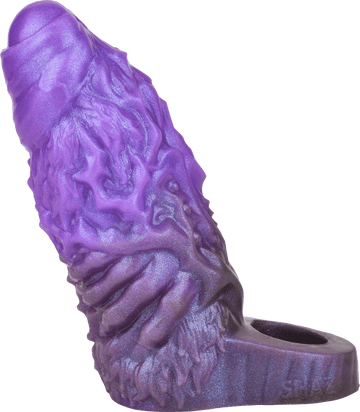 5 Inch Purple Fantasy Dragon Penis Sleeve
