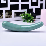 Laden Sie das Bild in den Galerie-Viewer, Green Aventurine Curve Dildo