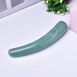 Load image into Gallery viewer, Green Aventurine Curve Dildo