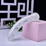 Charger l&#39;image dans la galerie, Transparent crystal dildo