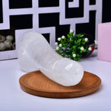 Laden Sie das Bild in den Galerie-Viewer, White Jade Quartz Crystal Penis Dildo