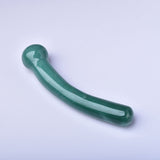 Laden Sie das Bild in den Galerie-Viewer, Green Aventurine Curve Crystal Dildo