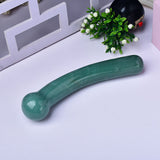 Laden Sie das Bild in den Galerie-Viewer, Green Aventurine Curve Crystal Dildo