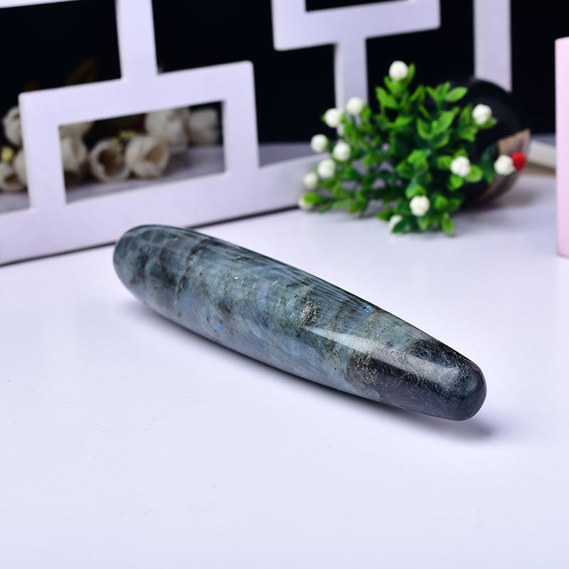 Amethyst Dildo Labradorite Pleasure Stick