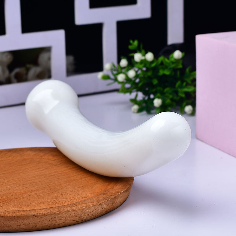 White Aventurine Dildo