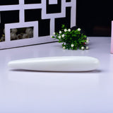 Load image into Gallery viewer, White Jade Straight Crystal Dildo