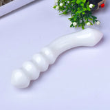 Charger l&#39;image dans la galerie, White Aventurine Anal Dildo Crystal