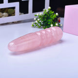 Laden Sie das Bild in den Galerie-Viewer, Four ring pink crystal dildo