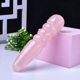 画像をギャラリー ビューアにロード Four ring pink crystal dildo