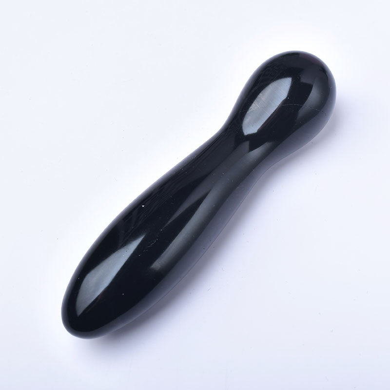 Obsidian Medium Thin Dildo