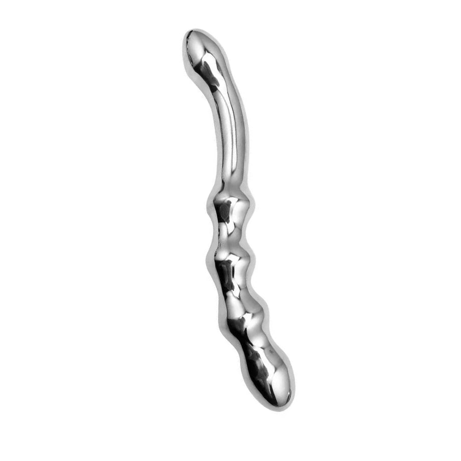 Doppelkopftemperaturspiel Metal Dildo