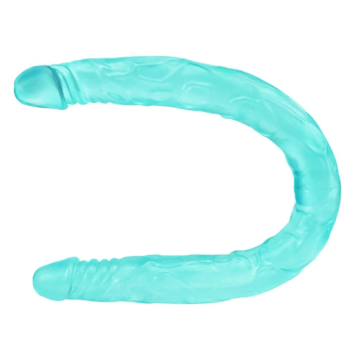 Doppelkopf 22 Zoll grüner Dildo