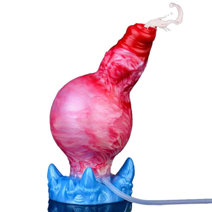 Fantasy Wolf Fang Spiked Ejaculating Dildo