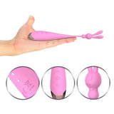 Load image into Gallery viewer, Pink Clit Vibrator Tickle Stimulator Sex Toy