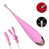 Load image into Gallery viewer, Pink Clit Vibrator Tickle Stimulator Sex Toy