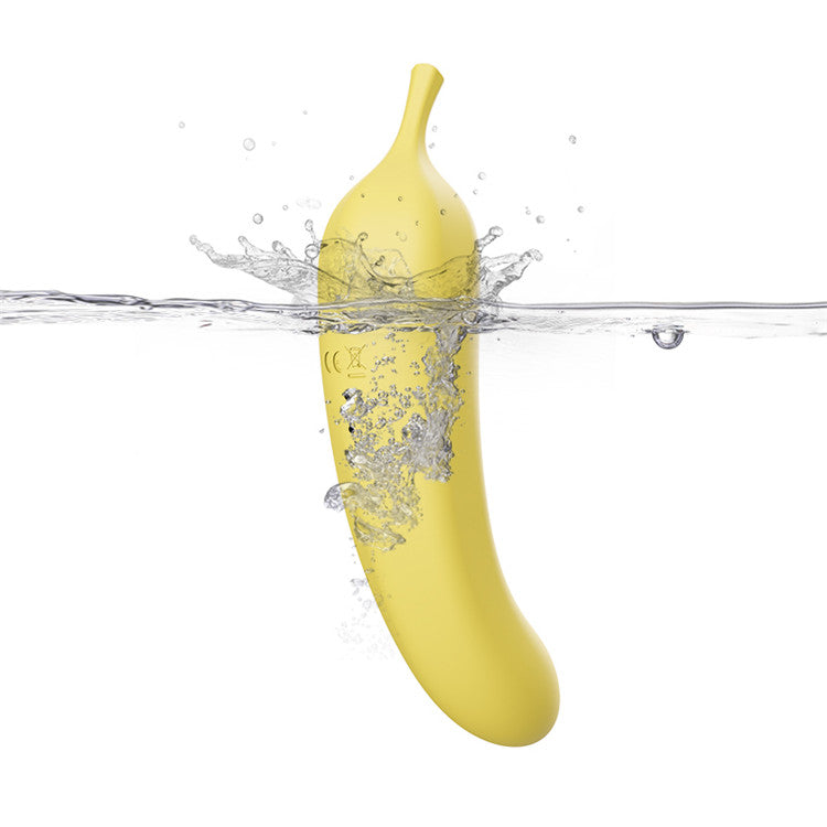 Clit Sucking Silicone Banana Vibrator Adult Toy