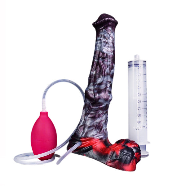 Pferdeporno Ejakulation Saugnapfbecher Fantasie Dildo