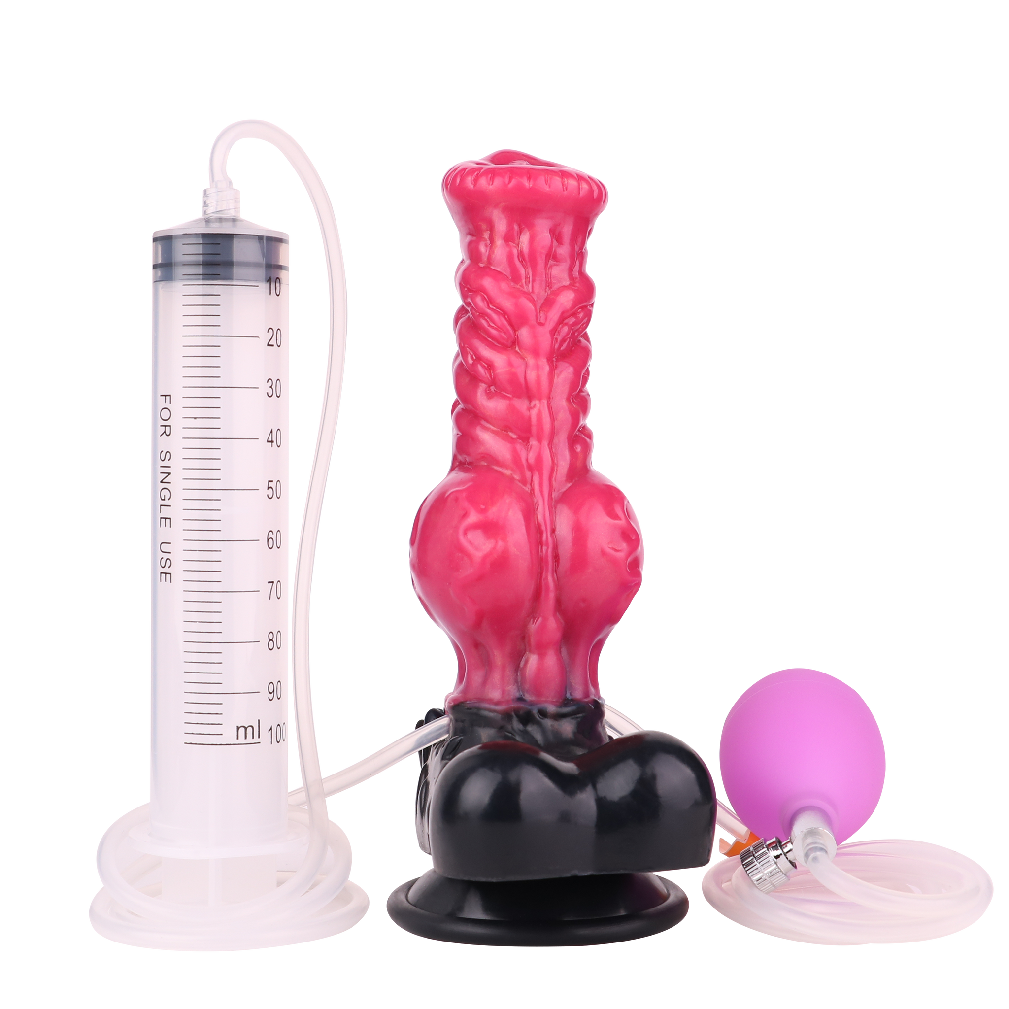Fantasy Wolf Penis Inflatable Squirting Dildo
