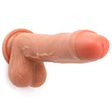 Charger l&#39;image dans la galerie, Foreskin Penis 9 inch Realistic Vibrator Dildo