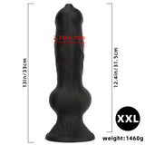 Load image into Gallery viewer, Black k9 Dildo Animal Sex Toys