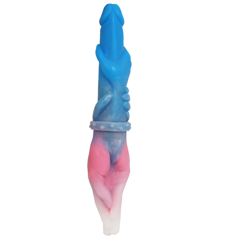 12 Inch Colorful Silicone Fisting Double Dildo