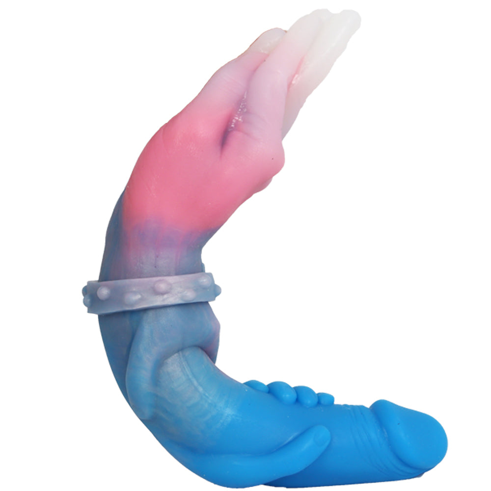 12 Inch Colorful Silicone Fisting Double Dildo