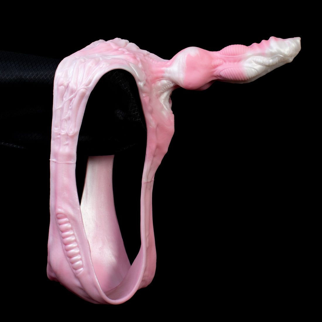 Pink Dog Knot Lesbian Dildo Panties