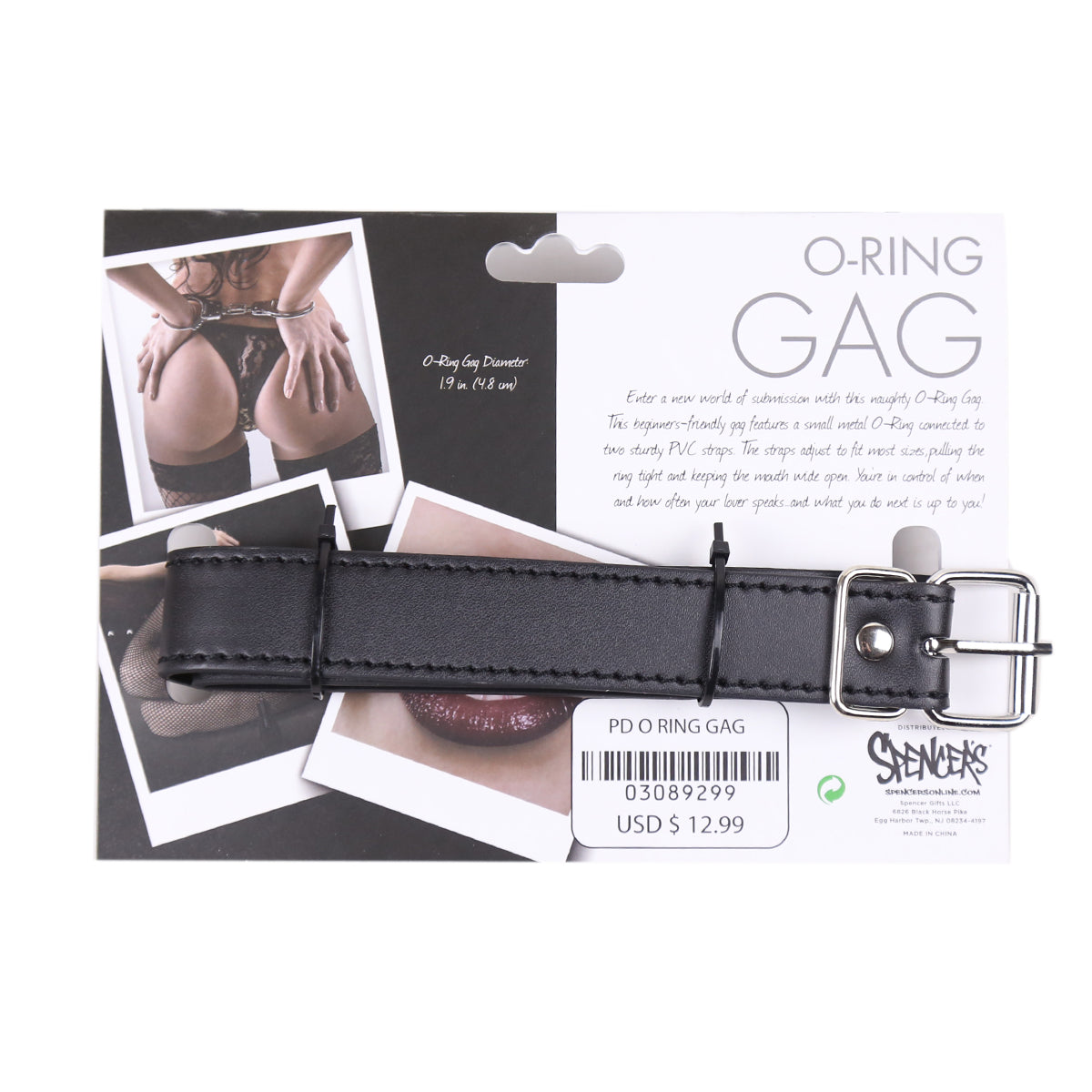 2 Inch Teasing Sex BDSM O-Ring Gag