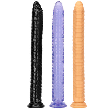 15 Inch Textured Bump Monster Snake Dildo