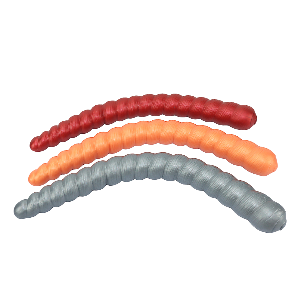 20 Inch Long Ribbed Double Headed Dildo