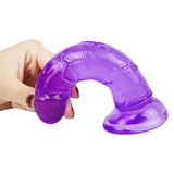 Load image into Gallery viewer, 6 inch purple dildo