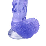 Load image into Gallery viewer, Blue Dildo Jelly Realistic Suction Cup